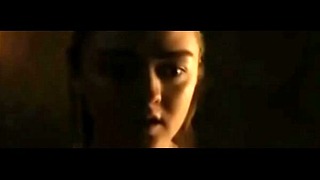 Maisie Williams (arya Stark) Game Of Thrones Sex Scene (s08e02)
