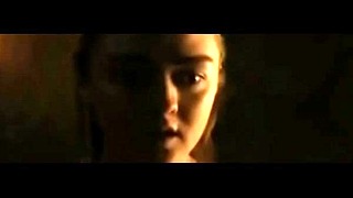 Maisie Williams &lpar;arya Stark&rpar; Game Of Thrones Sex Scene &lpar;s08e02&rpar;