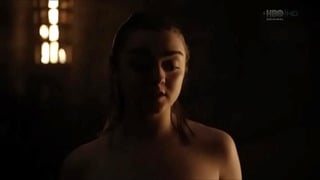 Maisie Williams Arya Stark Nude Scene Game Of Thrones S08e02 &vert; Solacesolitude
